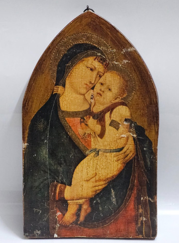 Quadro icona vintage madonna - quadro,