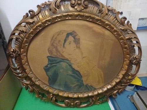 Quadro antico madonna - quadro,