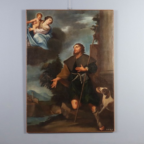 Dipinto antico apparizione - antico, 'apparizione