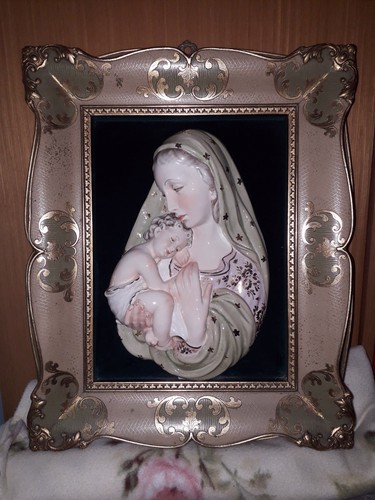 Antico quadro madonna - "madonna, con