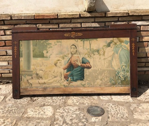 Antico quadro liberty arazzo