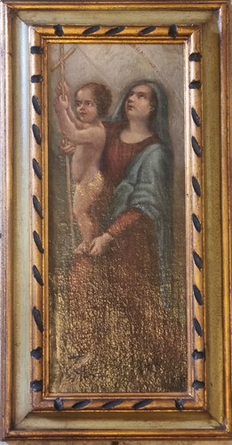 Quadro sacro antico madonna - quadro,