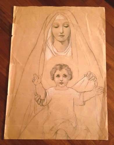 Antico disegno matita - antico,